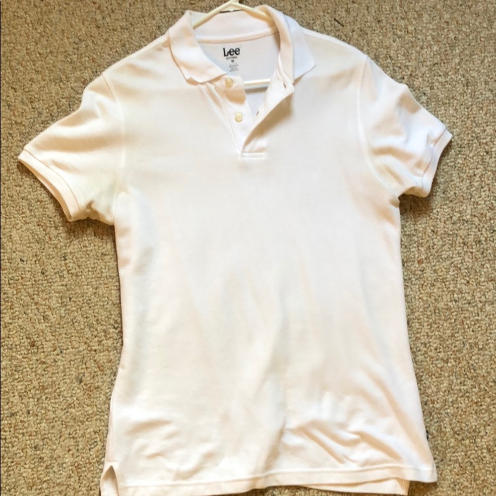 White Lee polo 👕
